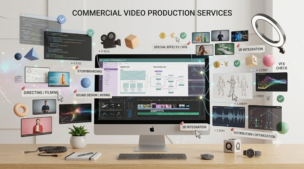 Commercial Video Production & High-Impact Ad Films | Bhavya Web Tech