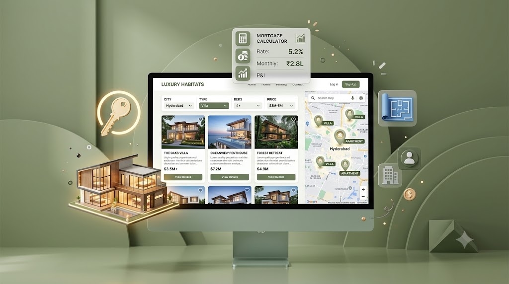 Real Estate Portal & MLS/IDX Website Development | Bhavya Web Tech