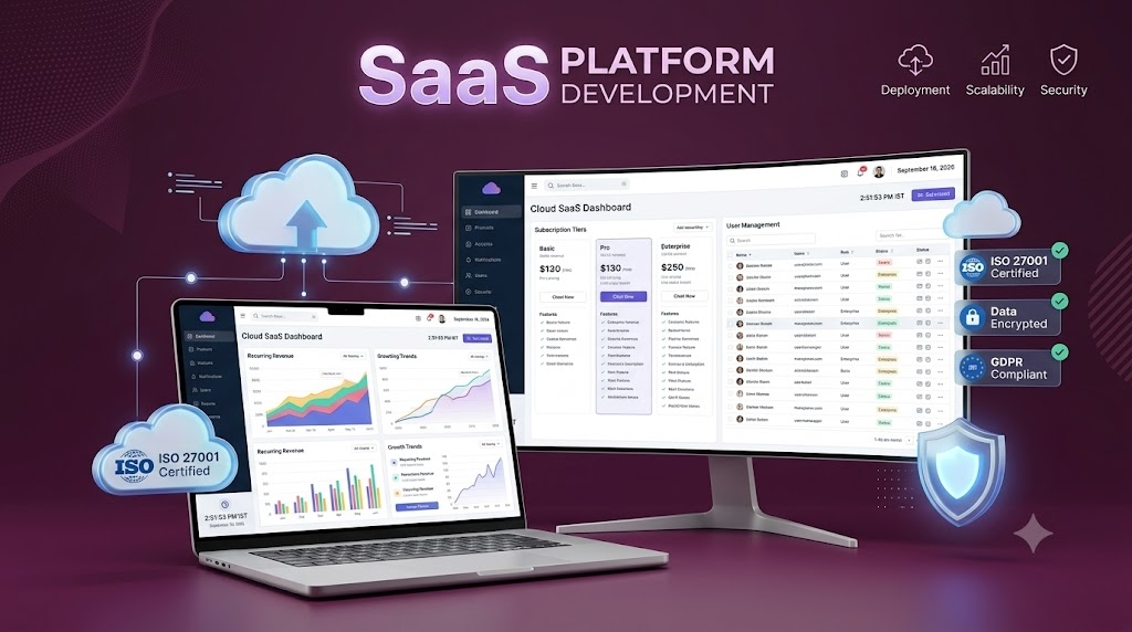 Scalable Multi-Tenant SaaS Platform Engineering | Bhavya Web Tech